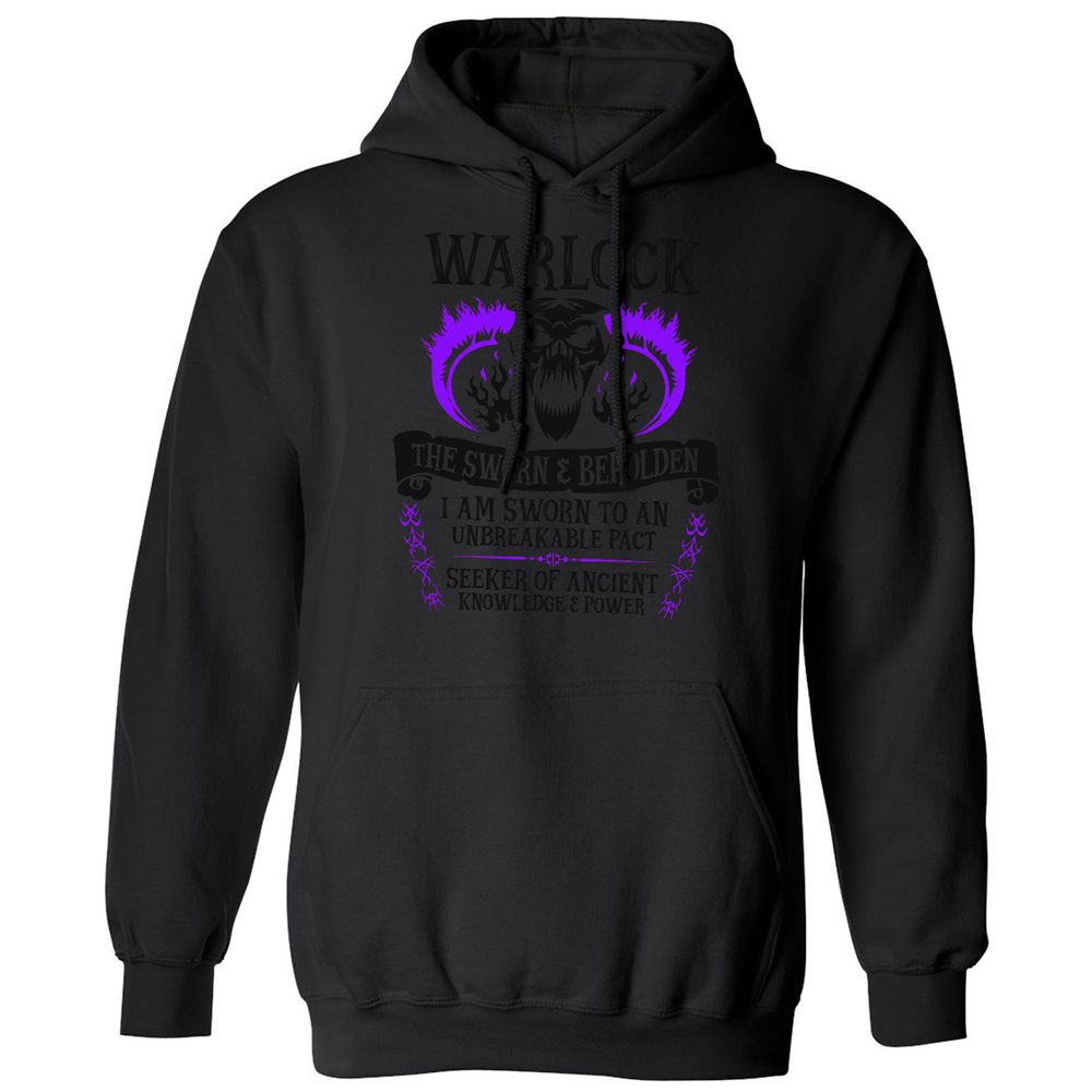 Classic Unisex Hoodie - 7957NFNV - Black - 11