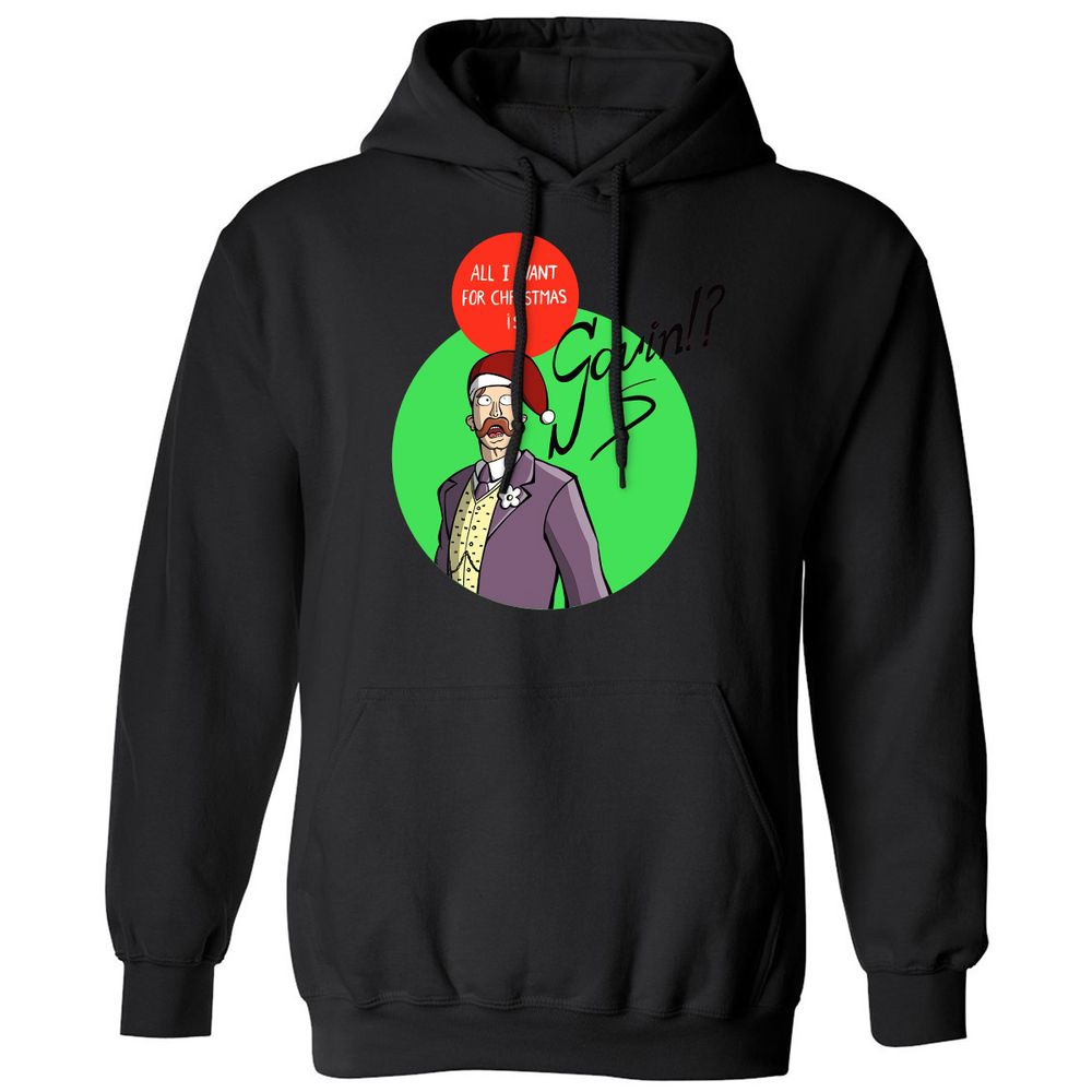 Classic Unisex Hoodie - RCETUZQN - Black - 11