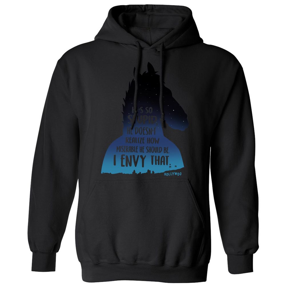 Classic Unisex Hoodie - ZSC23FSJ - Black - 11