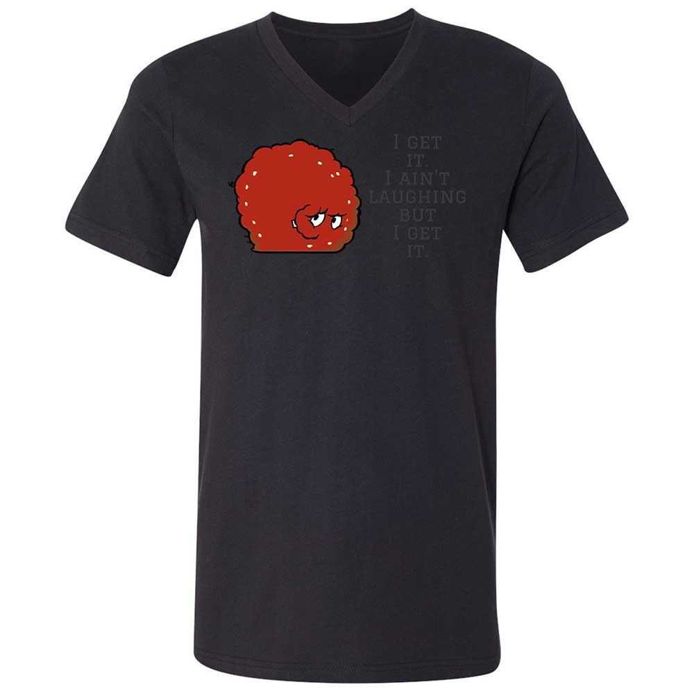 Unisex V-Neck T-Shirt - RCXN36KD - Black - 11
