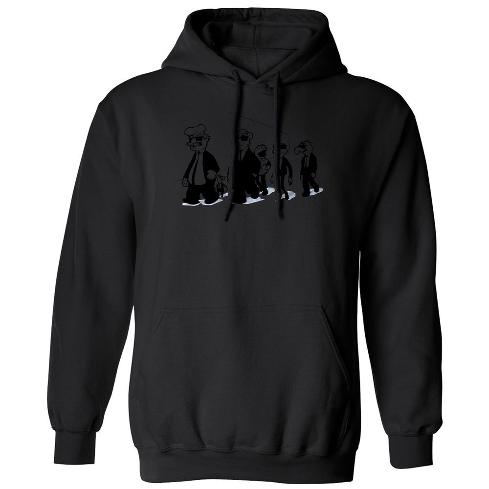 Classic Unisex Hoodie - F8BLRZZA - Black - 11