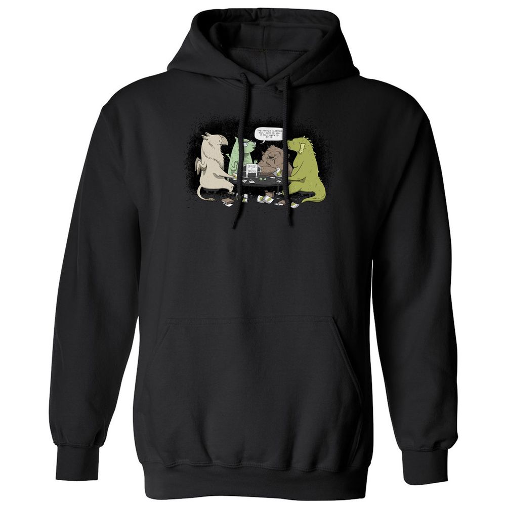 Classic Unisex Hoodie - 5HQT8HSM - Black - 11