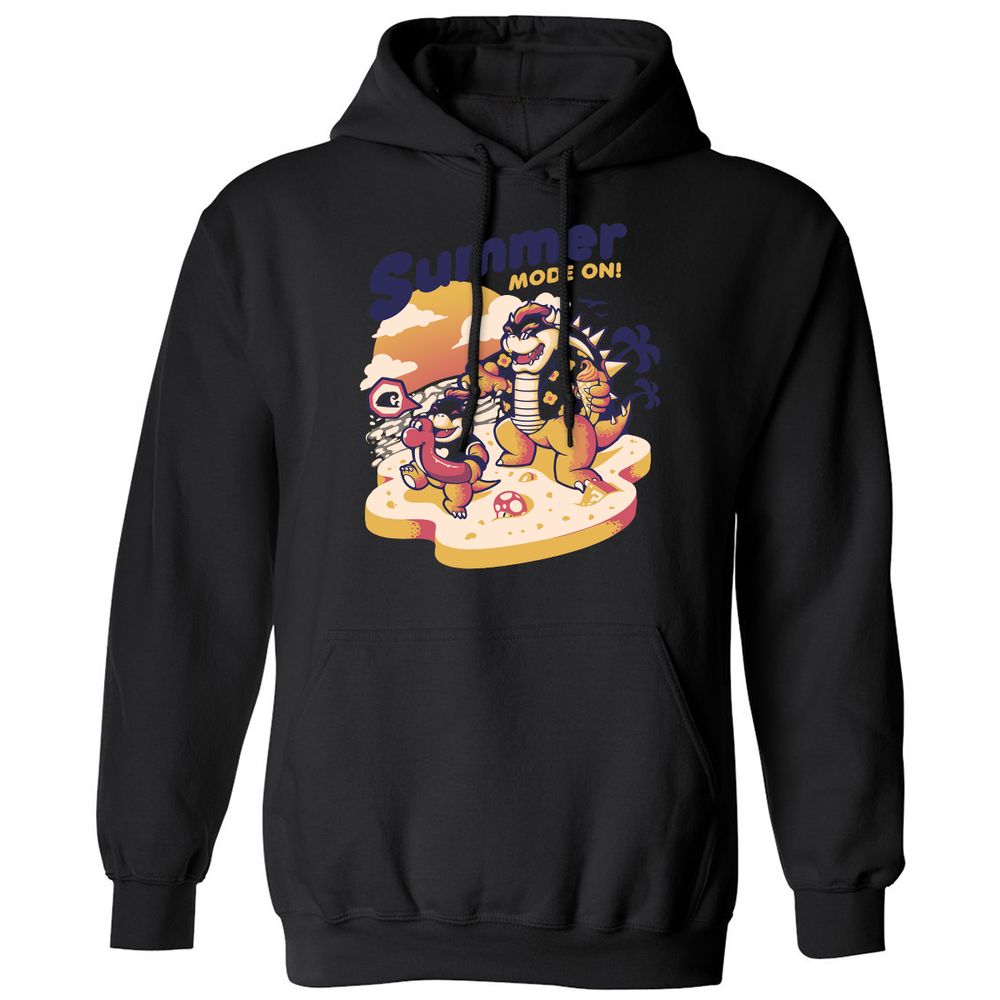 Classic Unisex Hoodie - NJ6473ES - Black - 11