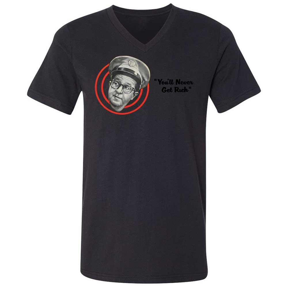 Unisex V-Neck T-Shirt - L3WWZC14 - Black - 11