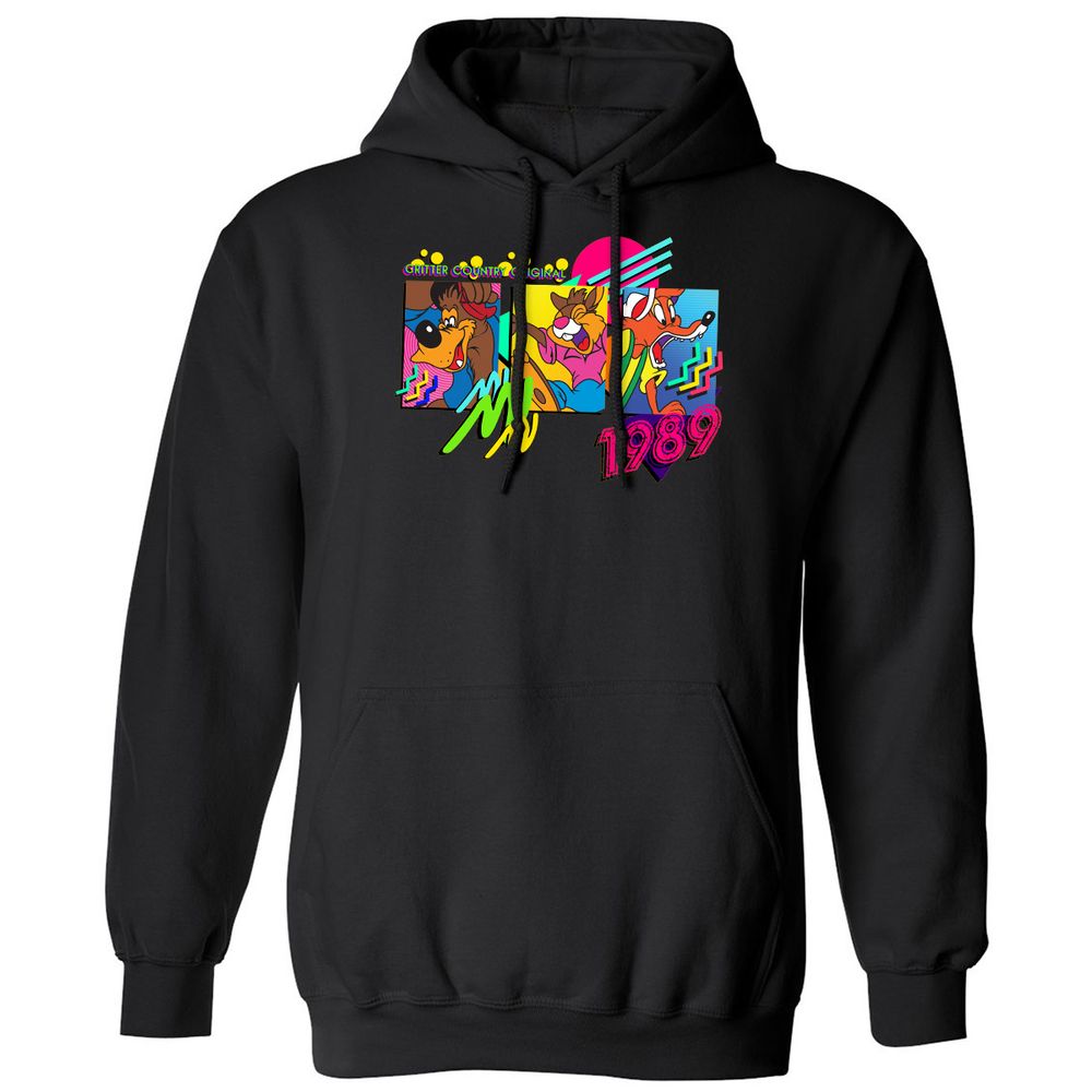 Classic Unisex Hoodie - SDFGXNCB - Black - 11