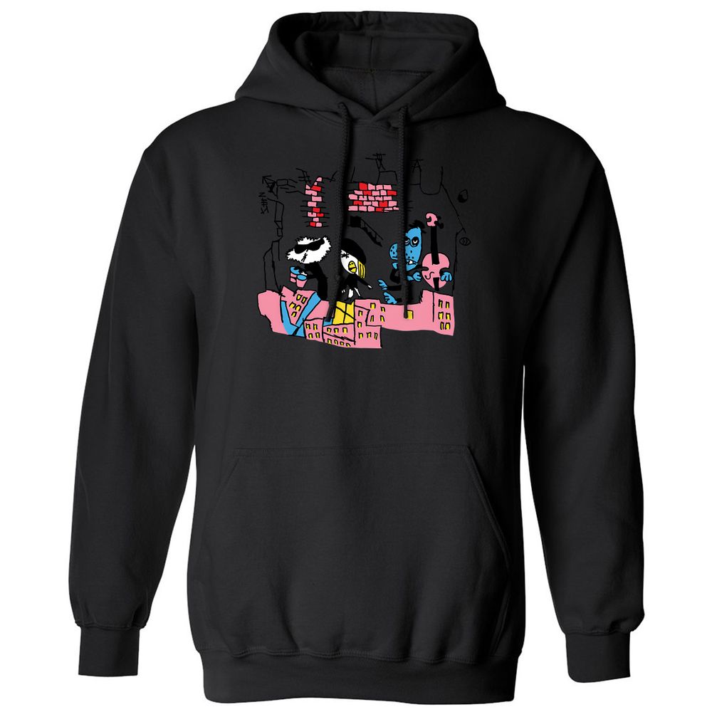Classic Unisex Hoodie - 4AHN7773 - Black - 11