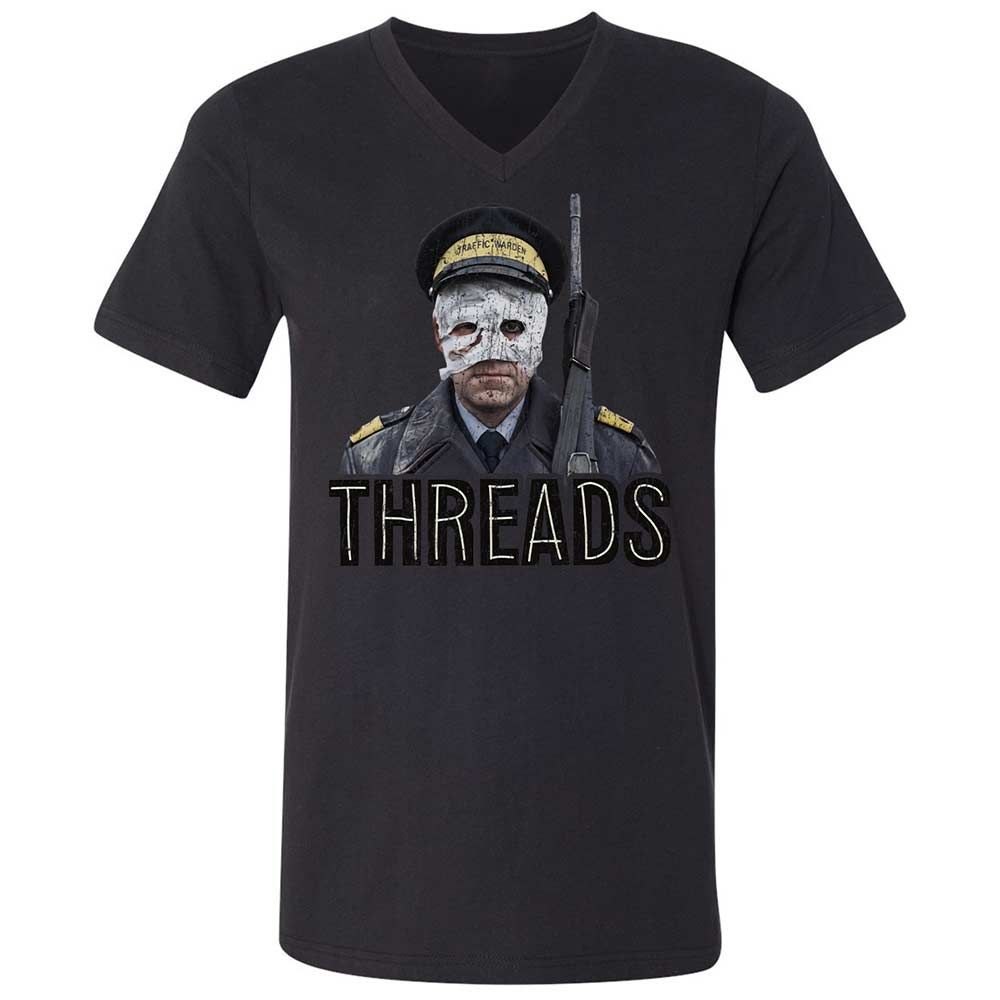 Unisex V-Neck T-Shirt - BMDM164U - Black - 11