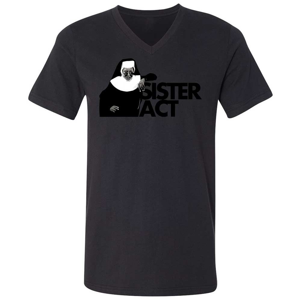 Unisex V-Neck T-Shirt - S88SBL5V - Black - 11