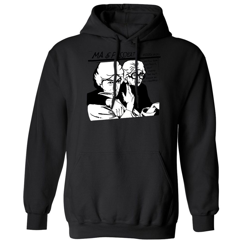 Classic Unisex Hoodie - 68U823RN - Black - 11
