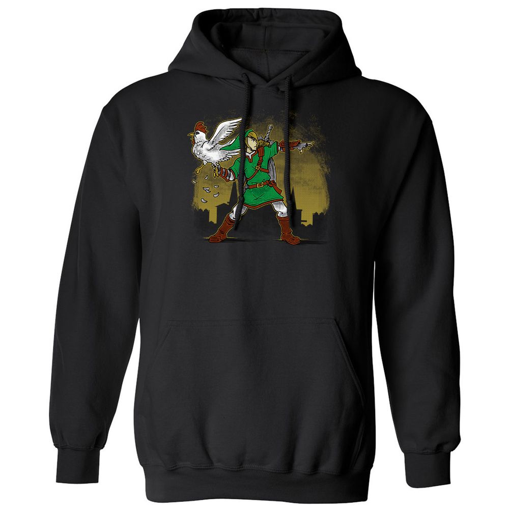 Classic Unisex Hoodie - QP5MZ7XT - Black - 11