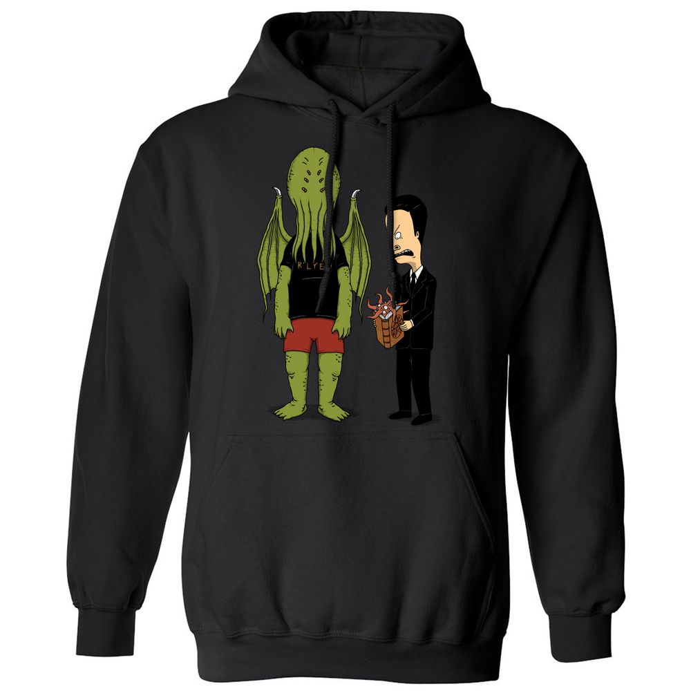 Classic Unisex Hoodie - RX9YEV3J - Black - 11