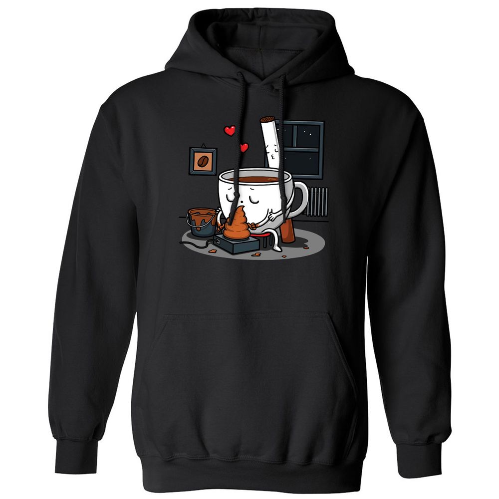 Classic Unisex Hoodie - FJQHKHUD - Black - 11