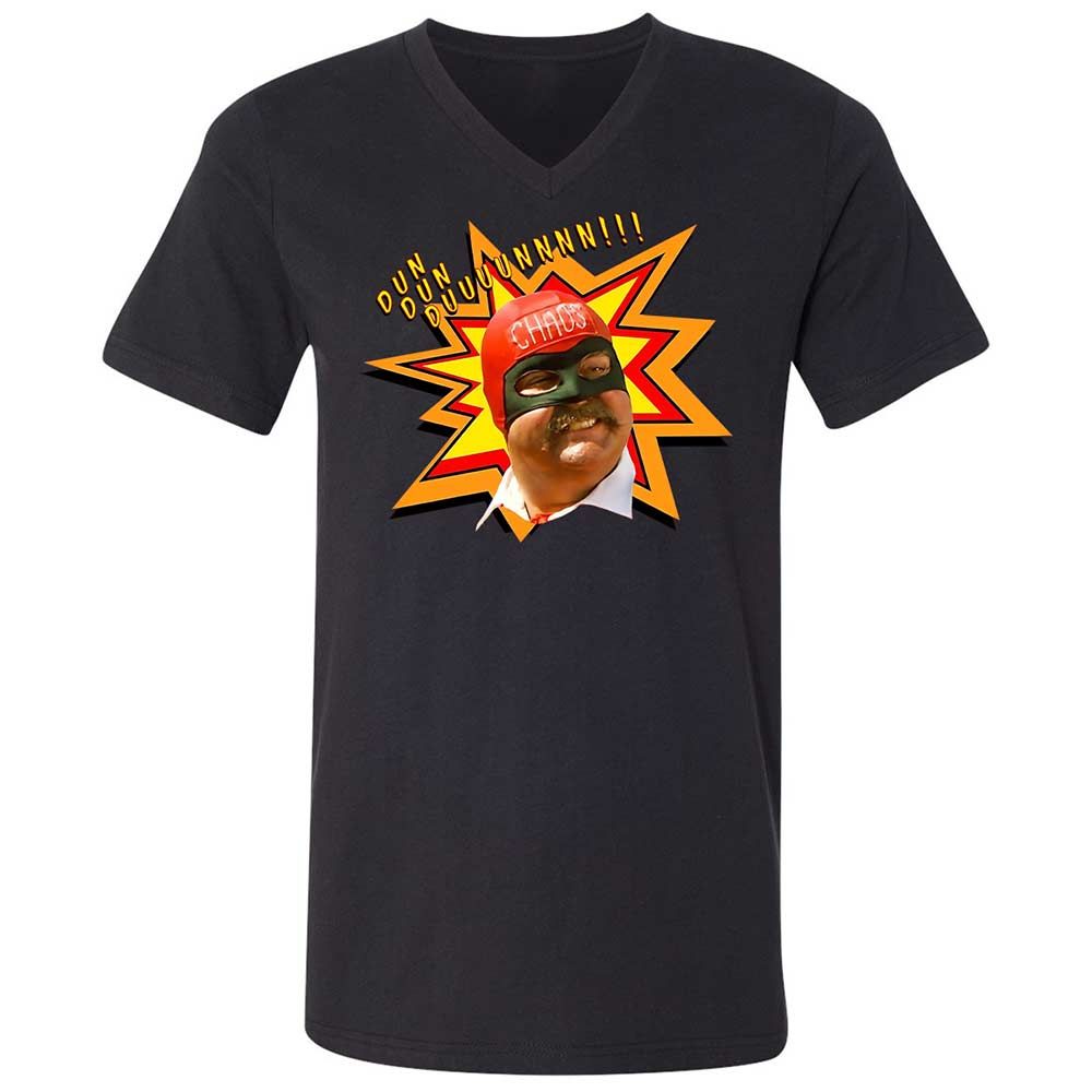 Unisex V-Neck T-Shirt - FBKNZG2W - Black - 11