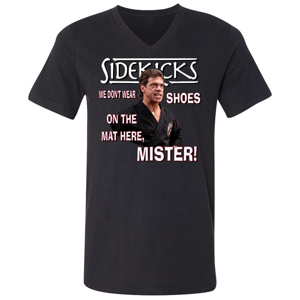 Unisex V-Neck T-Shirt - 8FS5PCCK - Black - 11