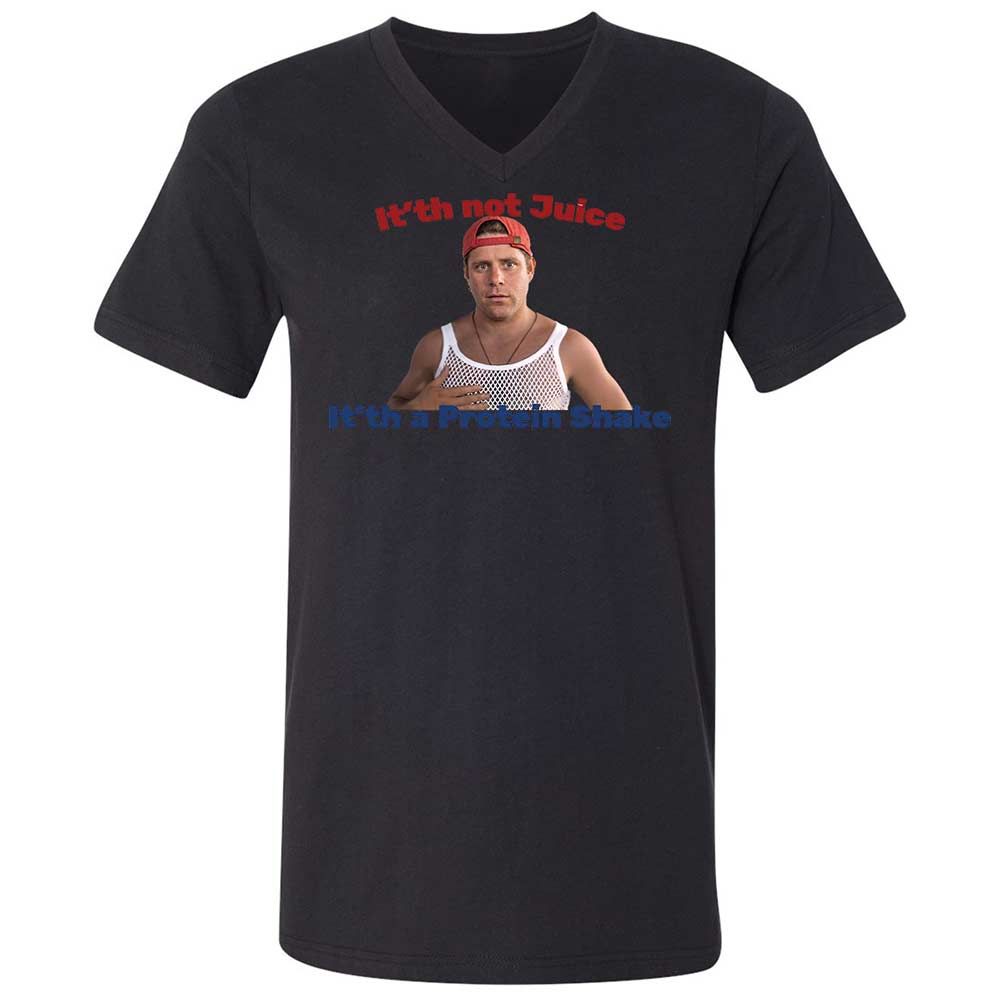 Unisex V-Neck T-Shirt - SH4TAFSV - Black - 11