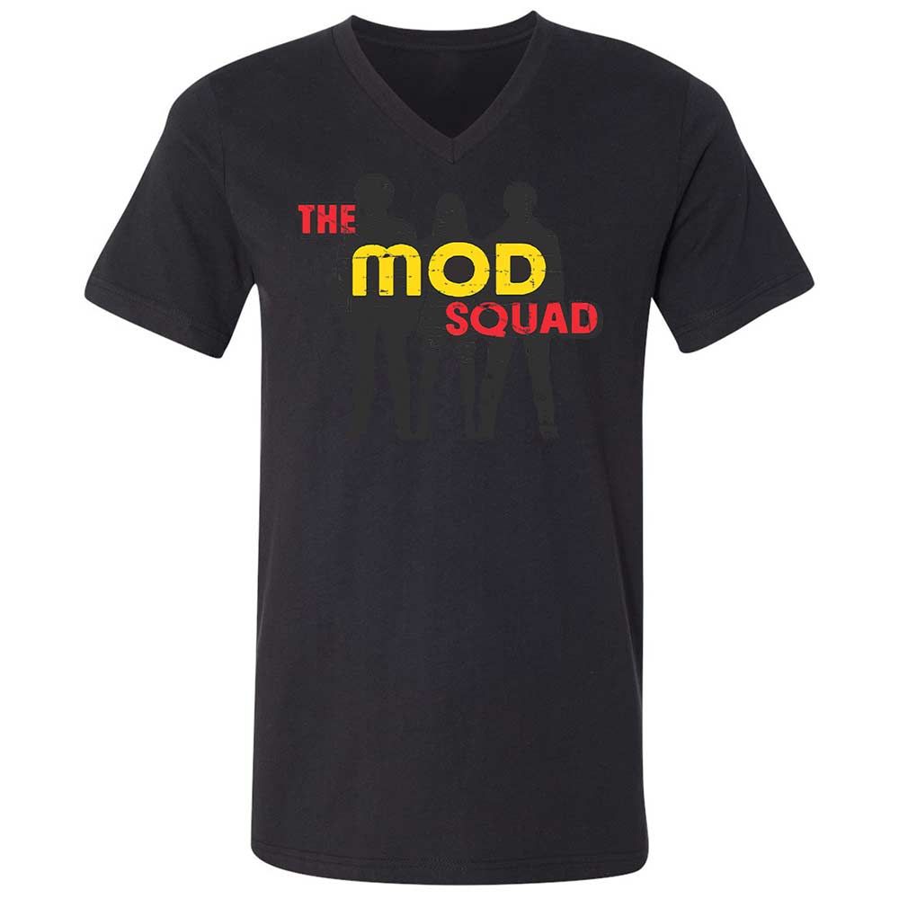 Unisex V-Neck T-Shirt - DDW5TQA7 - Black - 11