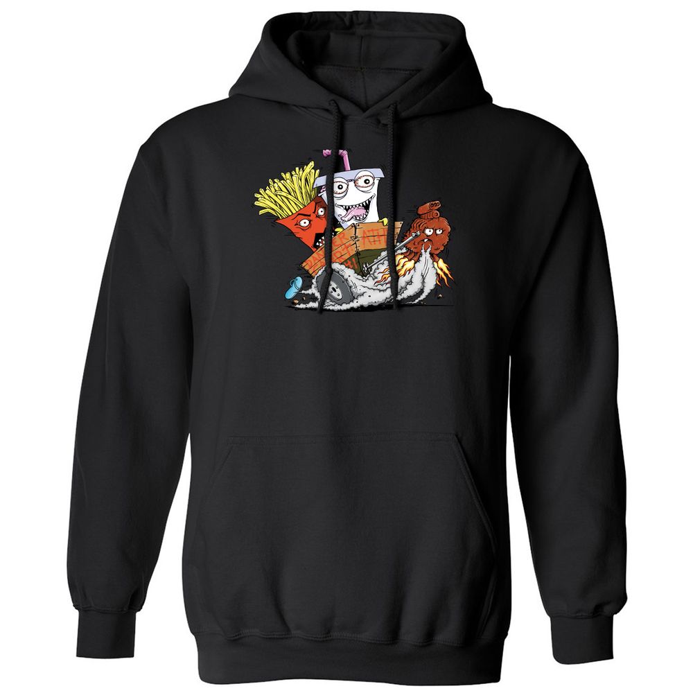 Classic Unisex Hoodie - UDCUZ7JG - Black - 11