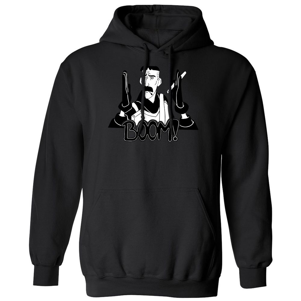 Classic Unisex Hoodie - ZN7JUV1E - Black - 11