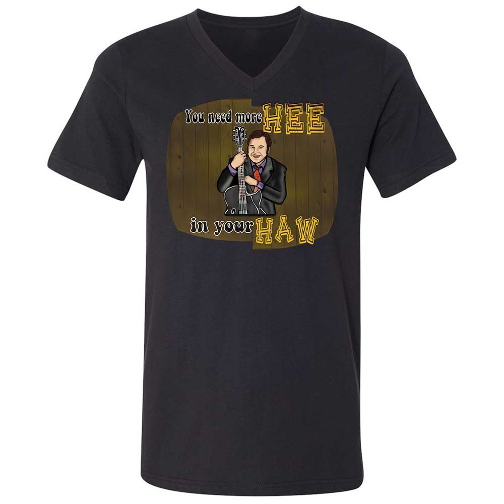 Unisex V-Neck T-Shirt - 3YR5NY3S - Black - 11