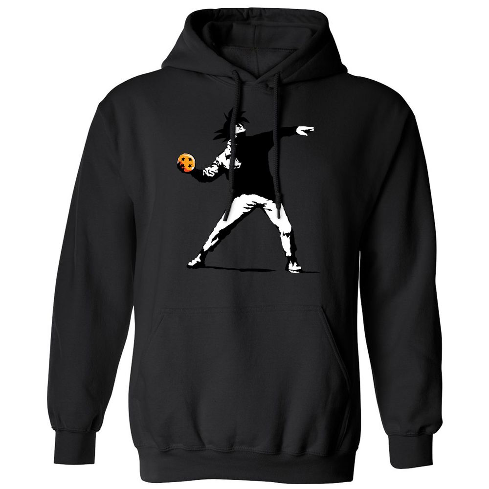Classic Unisex Hoodie - RA7H57FW - Black - 11