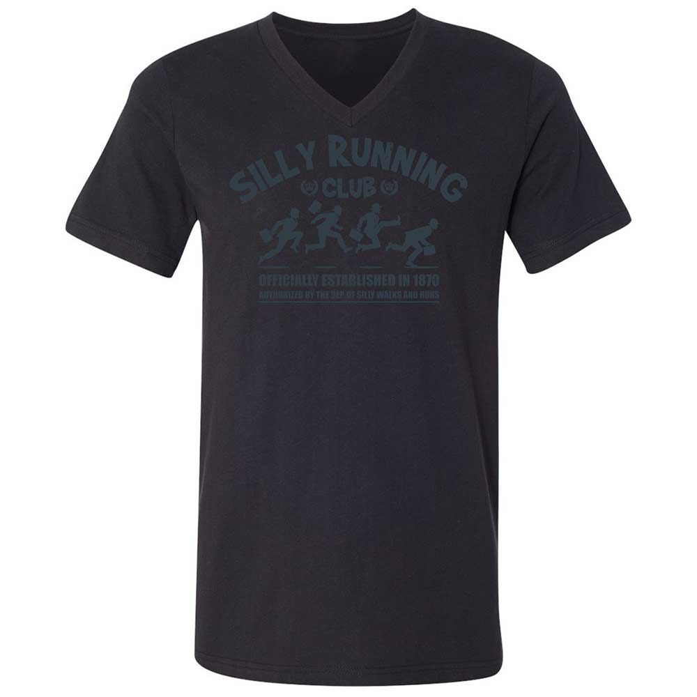 Unisex V-Neck T-Shirt - XC7GA3U8 - Black - 11