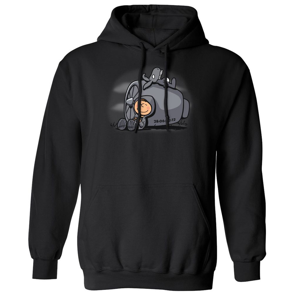 Classic Unisex Hoodie - F8DC3XEQ - Black - 11