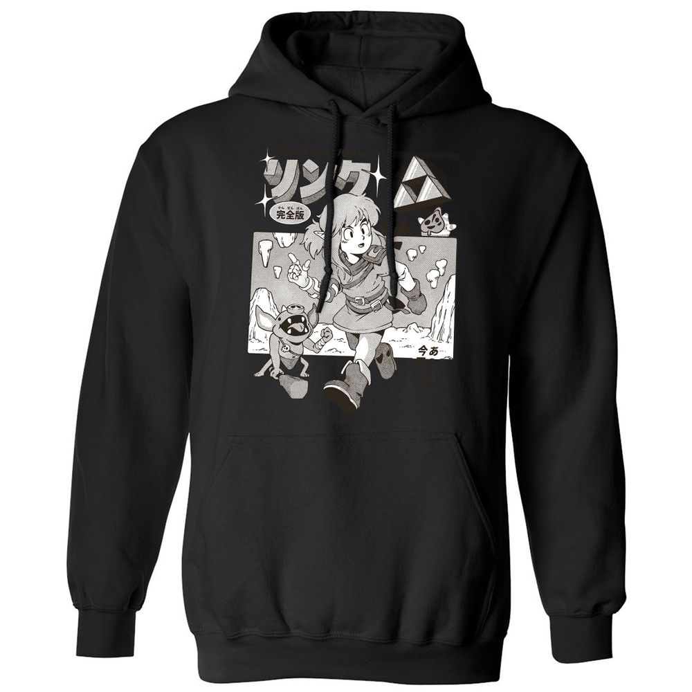 Classic Unisex Hoodie - P96DW1JL - Black - 11