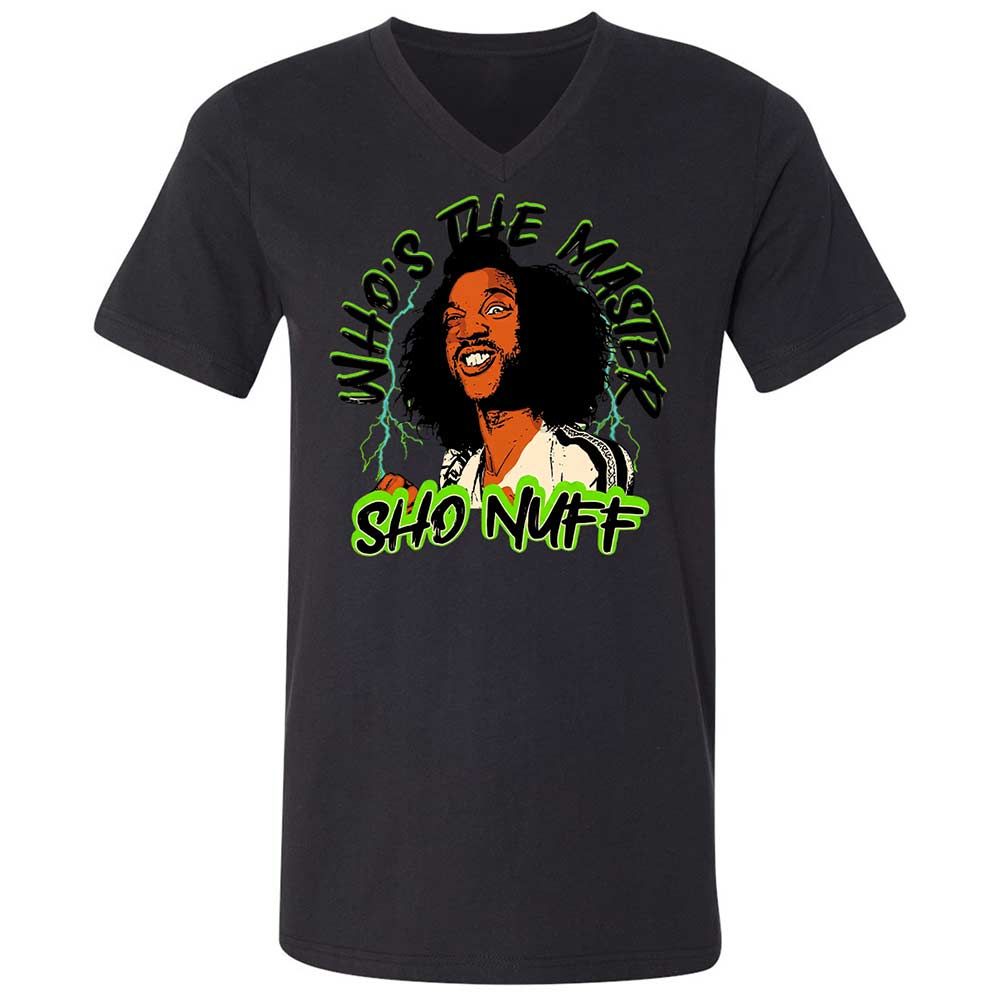 Unisex V-Neck T-Shirt - R6H8CX6T - Black - 11