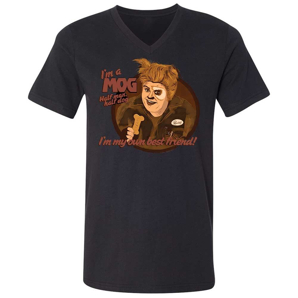 Unisex V-Neck T-Shirt - TJ6T812R - Black - 11