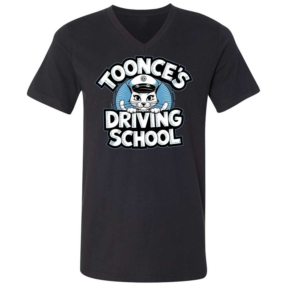 Unisex V-Neck T-Shirt - UM3A2GJ6 - Black - 11