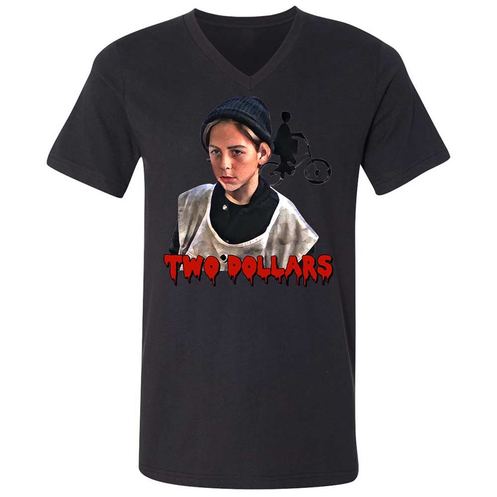 Unisex V-Neck T-Shirt - Z2UPECGS - Black - 11