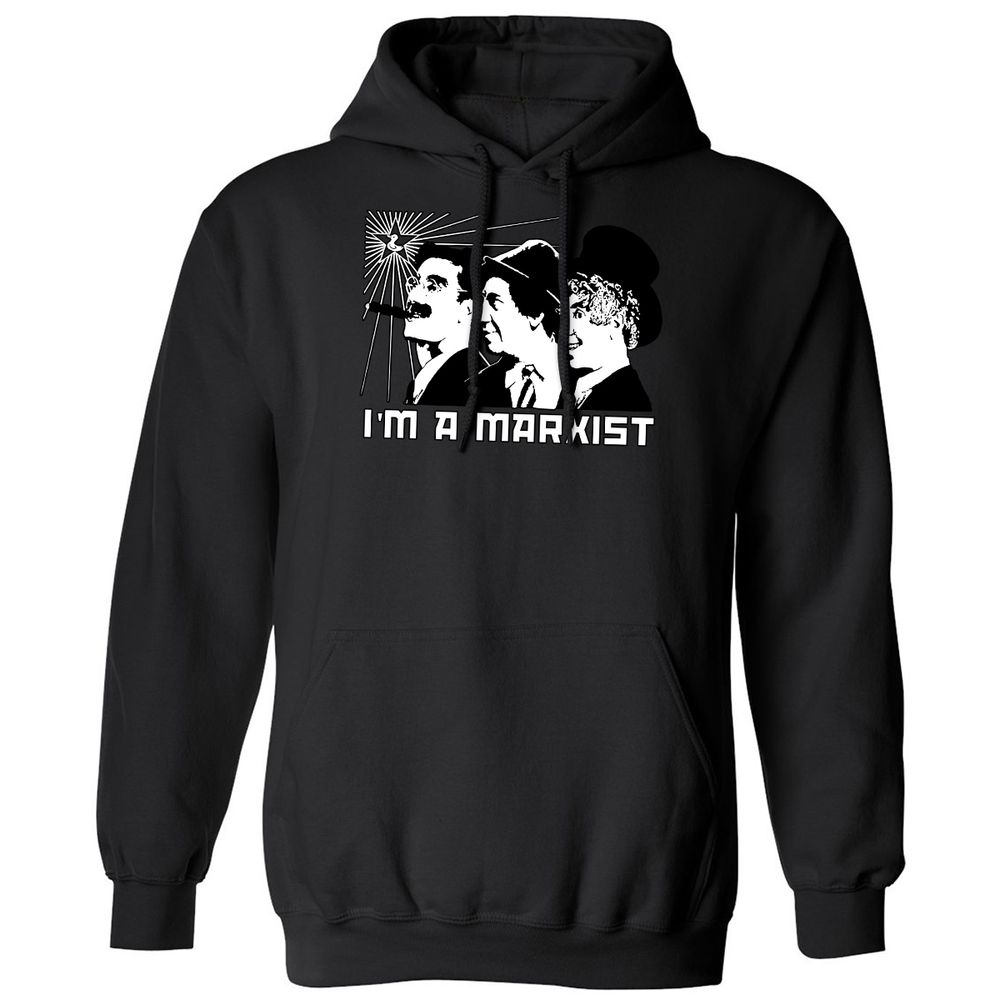 Classic Unisex Hoodie - LBX1Q1WH - Black - 11