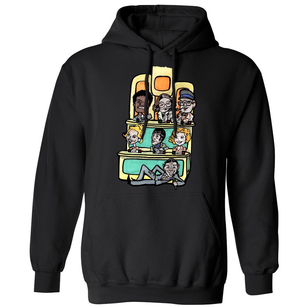 Classic Unisex Hoodie - XJBP51B9 - Black - 11