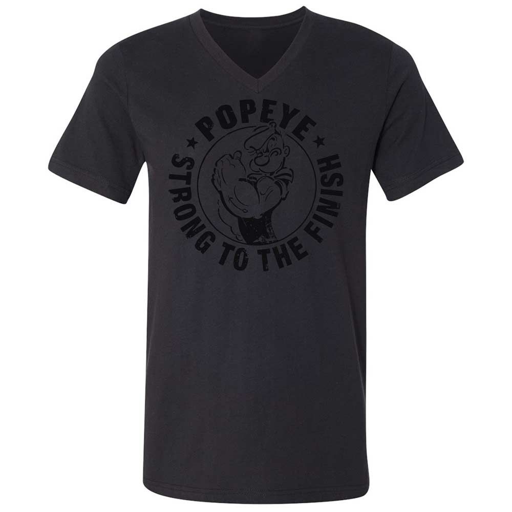 Unisex V-Neck T-Shirt - 76V52N1L - Black - 11