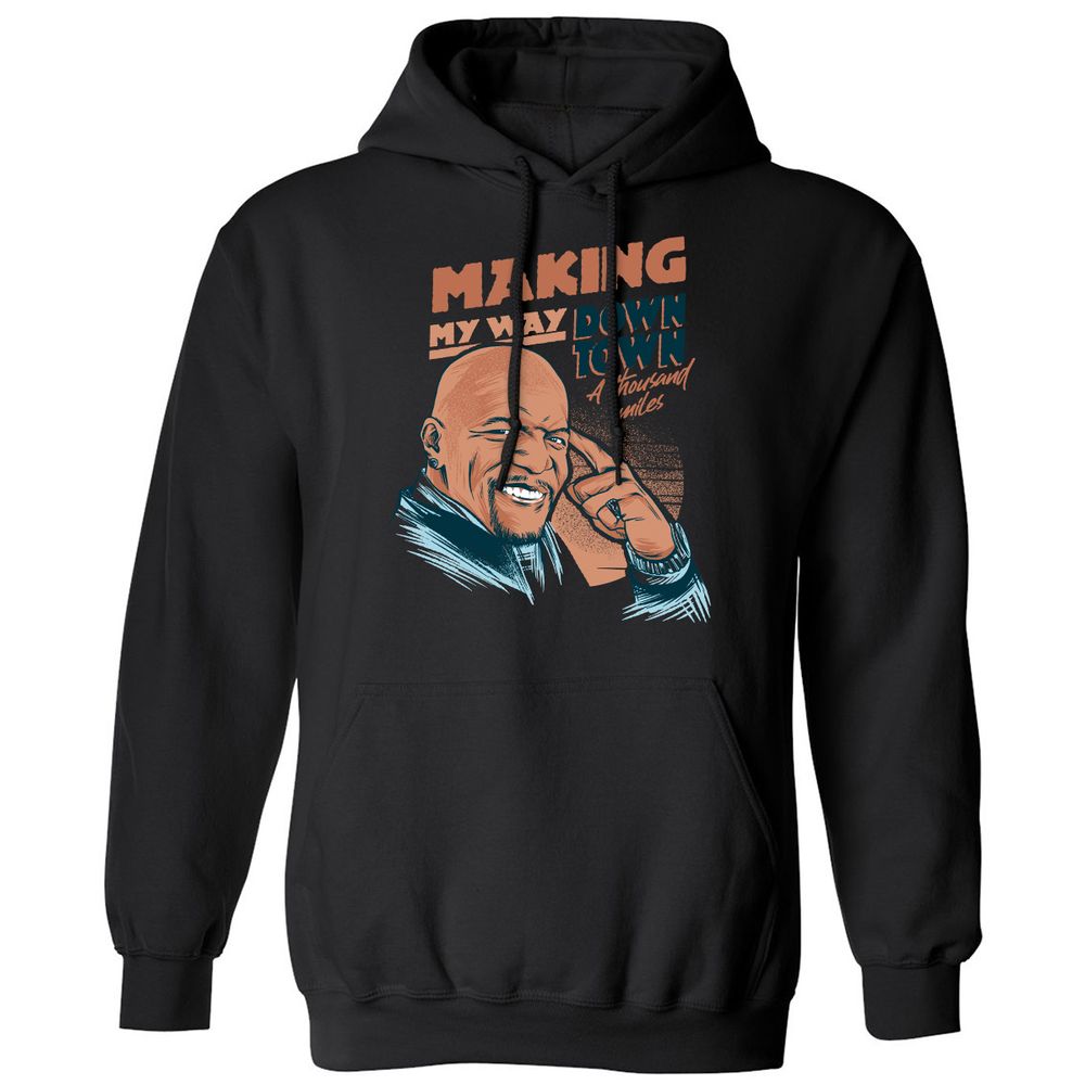 Classic Unisex Hoodie - NA86HZVL - Black - 11