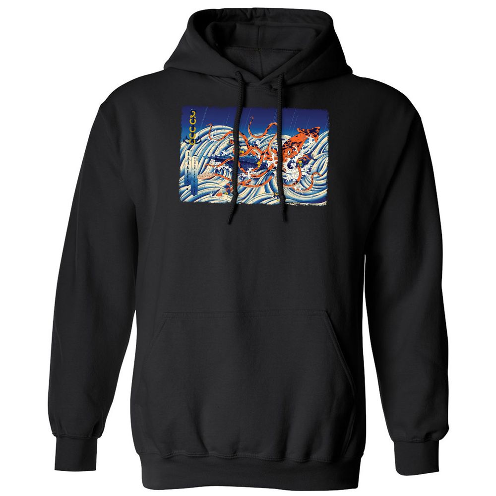 Classic Unisex Hoodie - R6EZ74EV - Black - 11