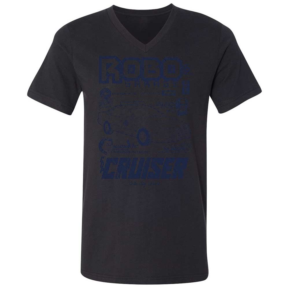 Unisex V-Neck T-Shirt - FU7SPXAV - Black - 11