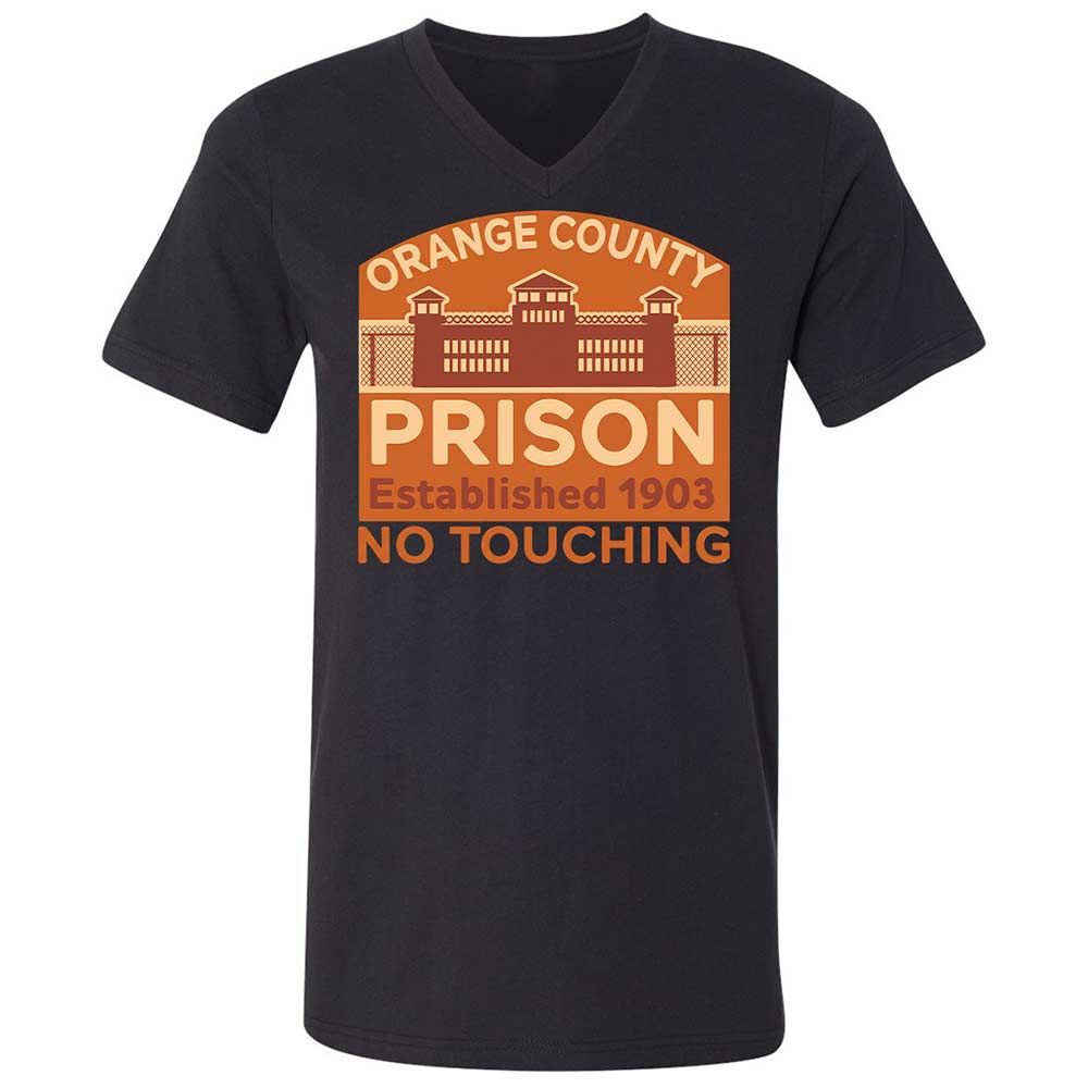 Unisex V-Neck T-Shirt - S99SQHDW - Black - 11
