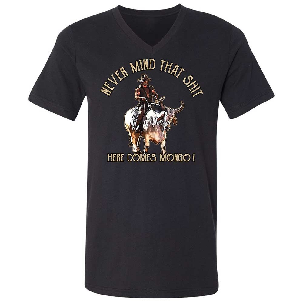Unisex V-Neck T-Shirt - 2S7NAQ6A - Black - 11