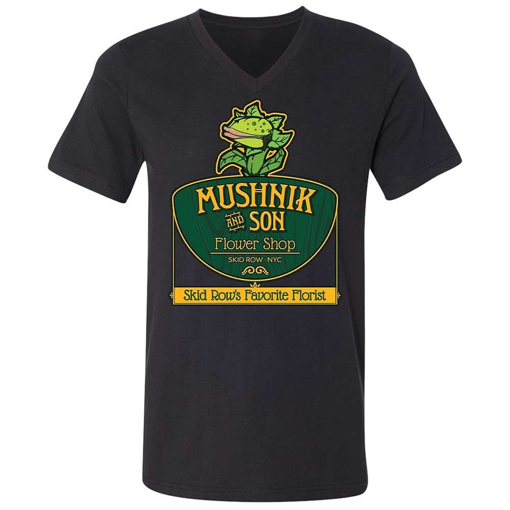 Unisex V-Neck T-Shirt - 9QDJFT3P - Black - 11