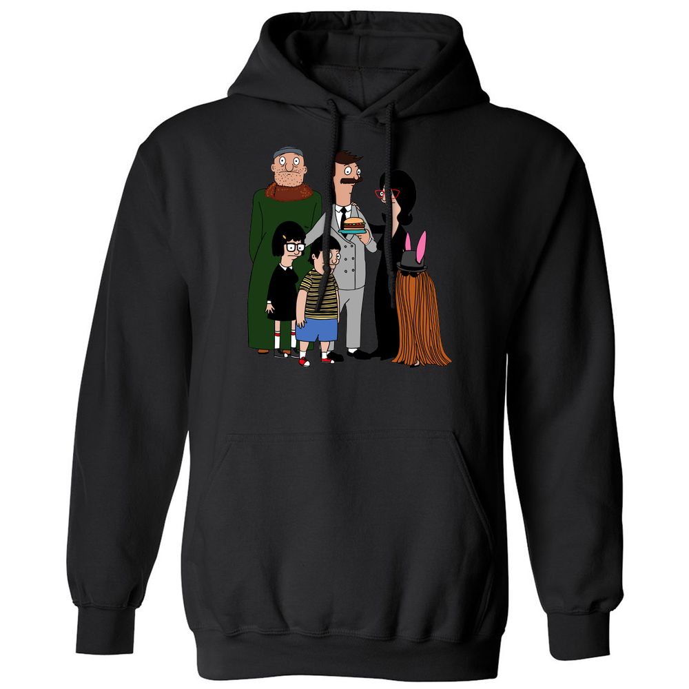 Classic Unisex Hoodie - H4U6ZBRV - Black - 11