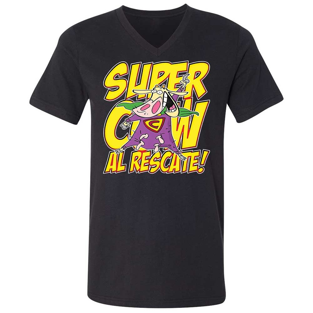 Unisex V-Neck T-Shirt - HLZNMXC3 - Black - 11