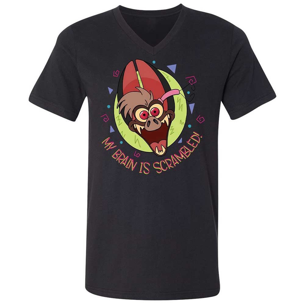 Unisex V-Neck T-Shirt - 5DGU18T5 - Black - 11