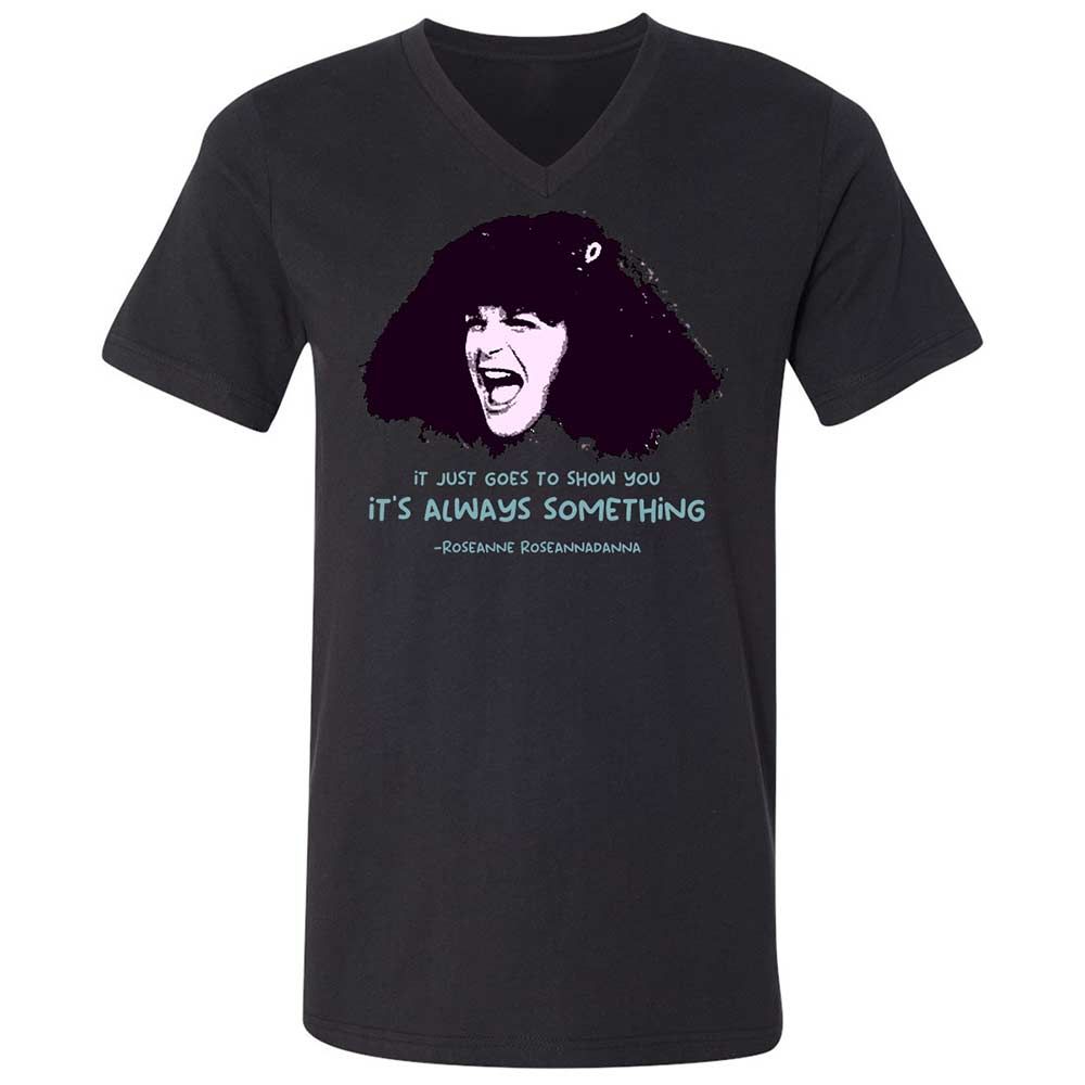 Unisex V-Neck T-Shirt - 653JM92J - Black - 11