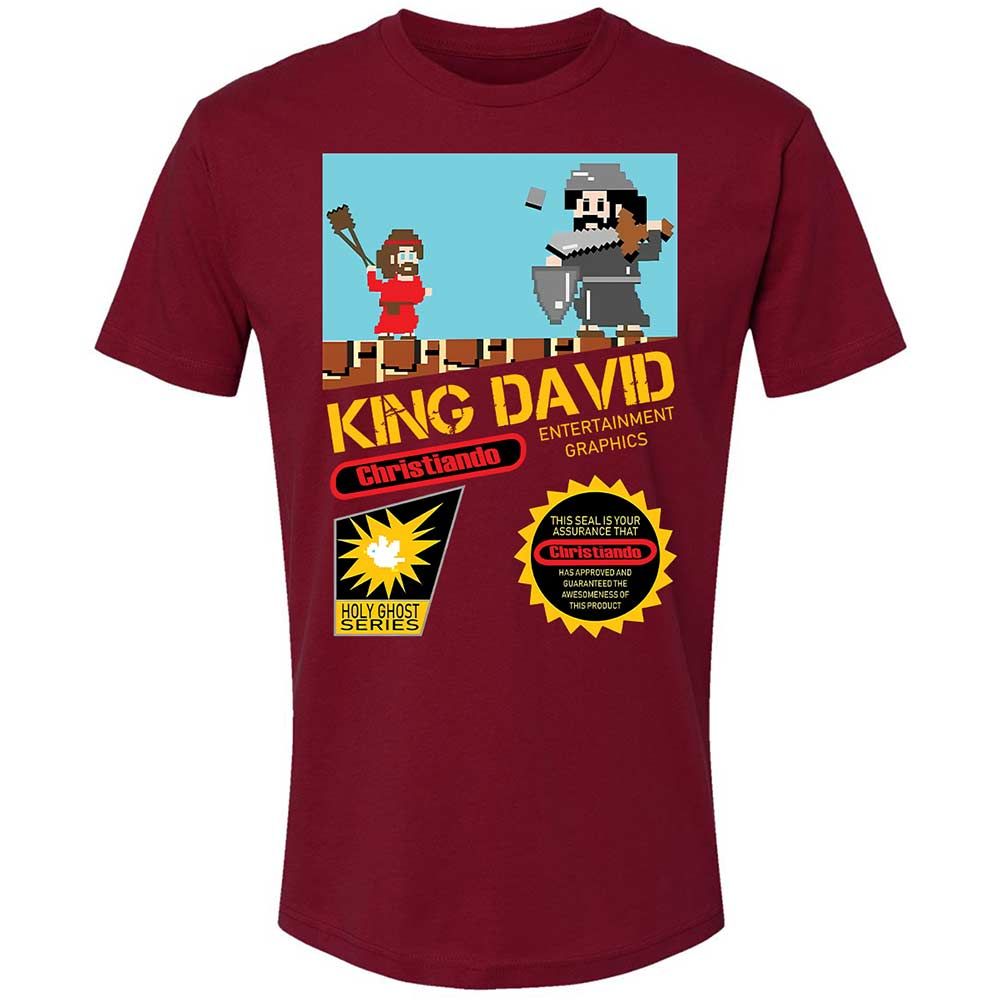 David Vs Goliath Cool Christian - Cardinal - 11