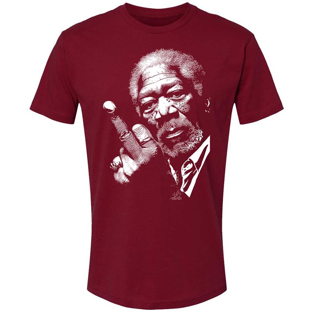 Morgan Freeman middle finger - Cardinal - 11