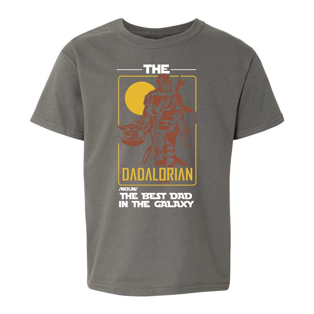 The Dadalorian The Best Dad In The Galaxy - Charcoal - 11