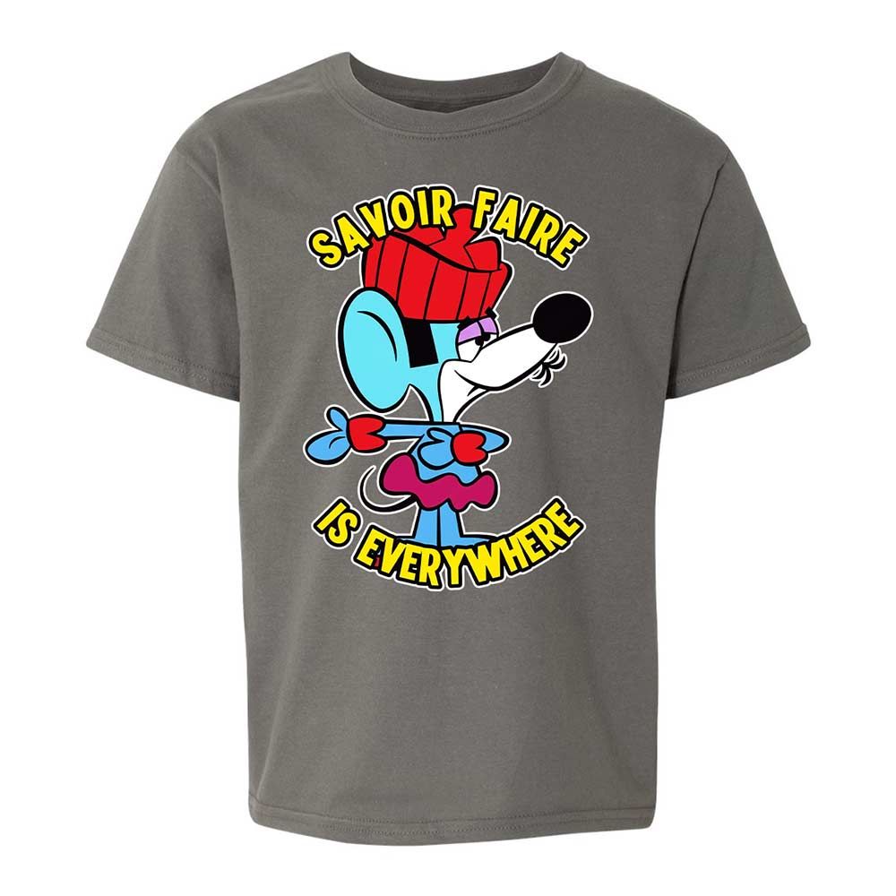 Kids T-Shirt - 4D9FKZ2J - Charcoal - 11