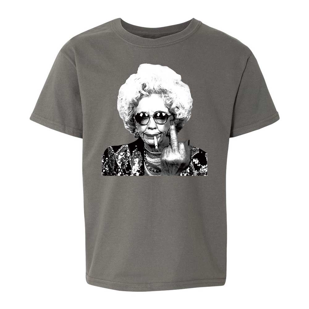 Badass Grandma - Charcoal - 11