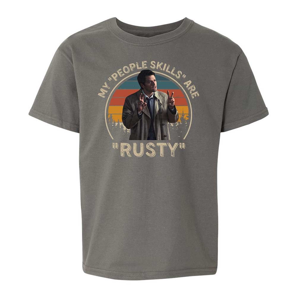 Kids T-Shirt - 3EZ9B1VZ - Charcoal - 11